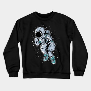 astronaut basketball Crewneck Sweatshirt